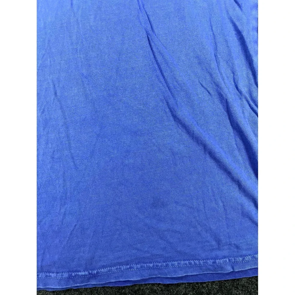 The North Face Standard Fit T Shirt Mens M Blue Graphic Fine Alpine Equipment